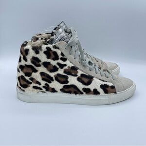 P448 John High-Top Cheetah Sneakers 41
